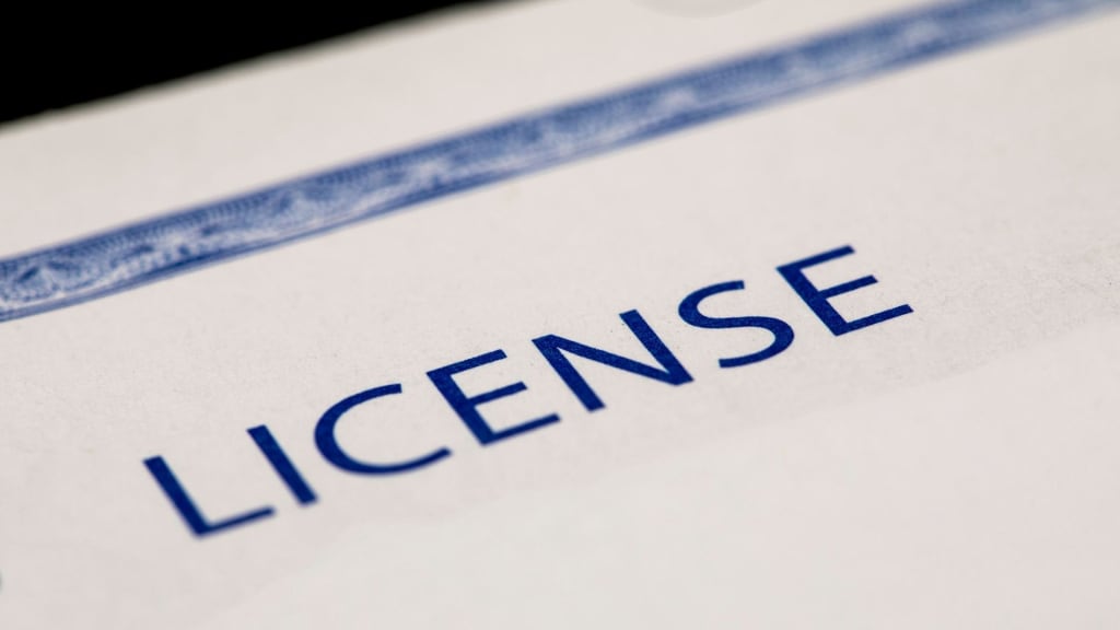 fishing license